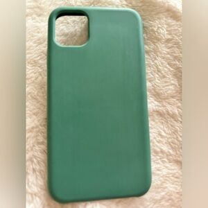 USED iPhone 11 (Unisex) Case (Emerald Green)